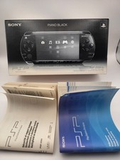 Original Sony PSP Verpackung Karton Piano Black 2004  Leerverpackung + Anleitung