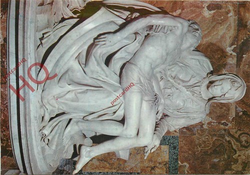 Ansichtskarte michelangelo - ansichtskarte,