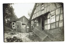 P61 Uraltes Bauernhaus Fachwerkhaus in Altenstadt Original echt Foto RARITÄT