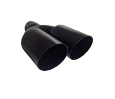 Endrohr Auspuffblende 2x 100mm