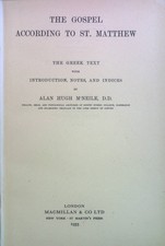 The Gospel According to St