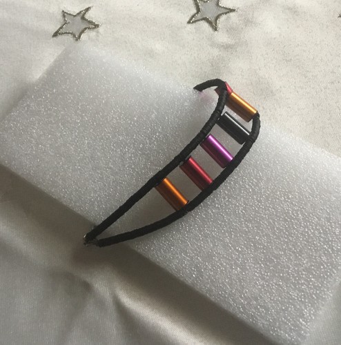 Coeur lion armband bunt - coeur, de