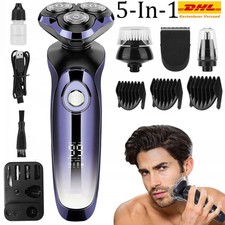 Rasierer Herren Elektrisch Elektrischer Rasierapparat Nass- und Trockenrasierer