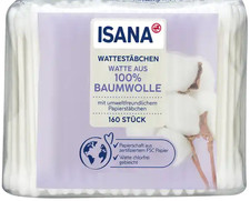 160 x Wattestäbchen 100 %