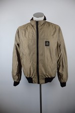 RefrigiWear Jacke Herren Gr L Jacke Herr Jacke Casual Vintage Nylon Beige
