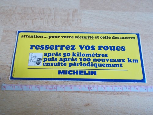 Aufkleber michelin straffen - michelin,
