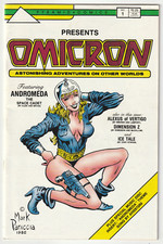 ✪ Omicron: Astonishing Adventures On Other Worlds #01 + Flexi Disc, Pyramid 1987