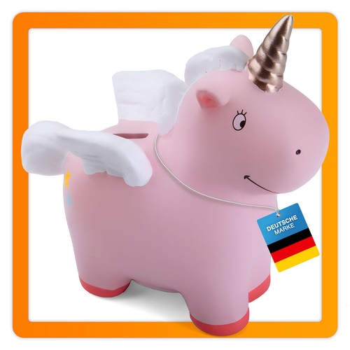 Spardose einhorn sparschwein - einhorn,
