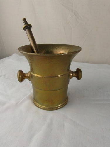 Mörser antik messing kg - mörser, 1,8