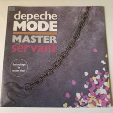 DEPECHE MODE - Master And Servant - Erstauflage In Rotem Vinyl - 7“ Mute 1984