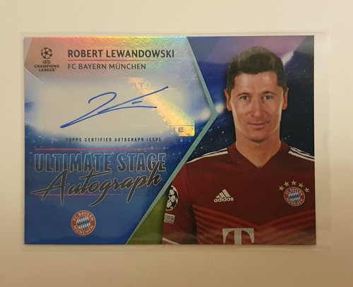 Topps robert lewandowski auto - robert,