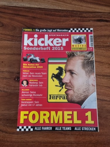 Kicker sonderheft formel - kicker,