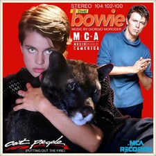 7" DAVID BOWIE Cat People OST