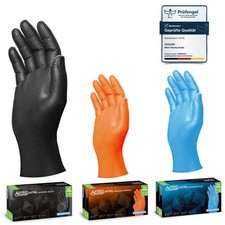 Einweg Handschuhe Grip Werkstatt Handschuhe Nitril Einweg Handschuhe M L XL XXL