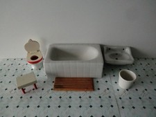 Badmöbel Porzellan Wanne Klo