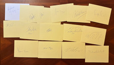 15 Autogramme MOTORSPORT