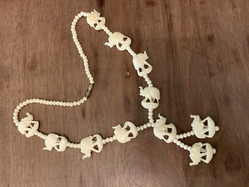 Vintage perlen collier - vintage,