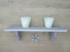 Kleines Küchenregal Wandregal Holz Ablage Plum Shabby Chic Landhaus Vintage 