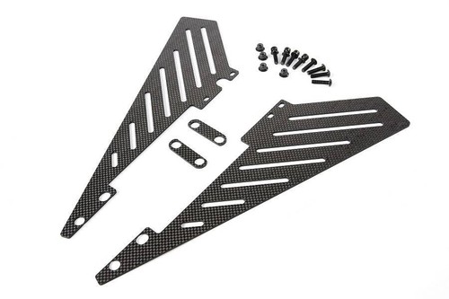 Carbon seitenteil set - carbon,