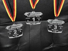 Acrylmedaillen Nummerntafel inkl. Gravur nach Wunsch, Lasergravur