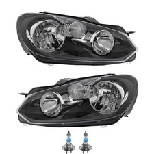 Scheinwerfer Set inkl. OSRAM Lampen H7 mit LWR Motor für VW Golf VI 5K1 AJ5