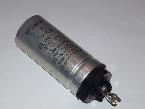 Elko siemens 50uf - siemens, 50+50uf