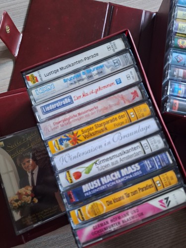 Musikkassetten sammlung - musikkassetten,