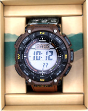 CASIO PRO TREK PRG-340L-5JF Climber Line Solar Outdoor Resin Digital Herrenuhr