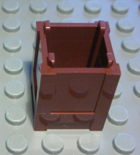 Lego kiste box 2x2 new - 2x2, braun