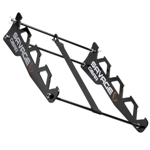 Savage gear belly boat - boat, rod