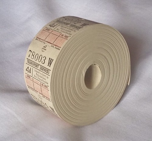 Ultimate ticket machine roll - ticket,