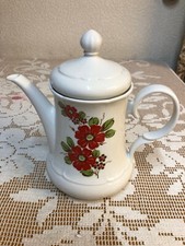 Seltmann Weiden, W. Germany, sehr schöne, alte Porzellan Kaffeekanne mit Deckel