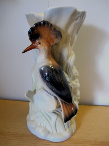 Blumenvase vogel figur keramik - blumenvase,
