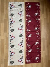 Tischdecke Weihnachten Weihnachtstischdecke Läufer 2 Stück im Set