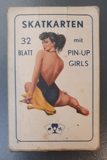 Neue Nürnberger Gisela Herfurth:  Skatkarten mit Pin-Up Girls um 1960.