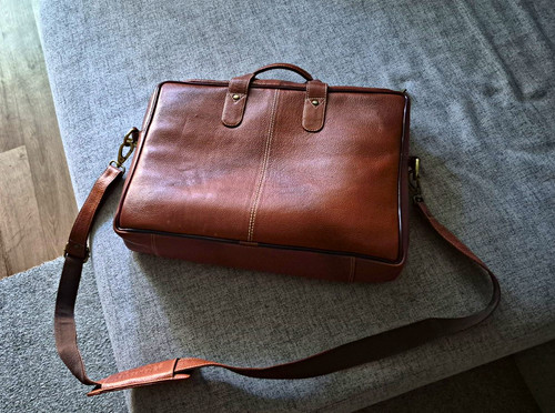 Braune leder - braune,