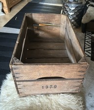 Große Alte Holzkiste