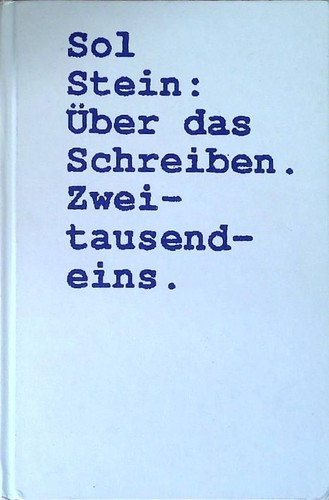 über das schreiben sol - Über, stein