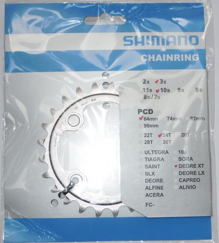 Original shimano 24t - xt,