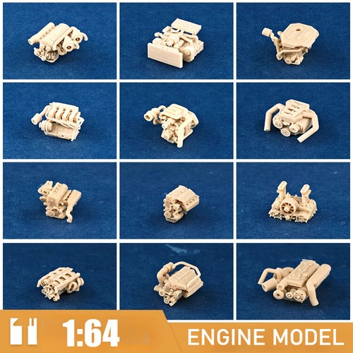 Diorama motor modell auto - 1/64,