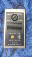 Sony AC Power Adapter/Netzteil f. z.B.  Sony ICF-2001 Weltempfänger  für Bastler