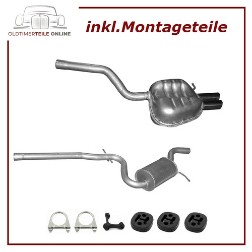 Auspuff set für skoda - für, octavia