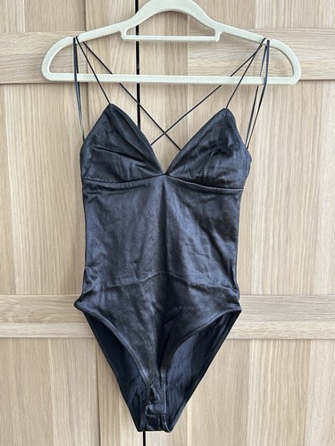 Body schwarz sexy aus samt - sexy,