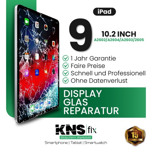 Ipad gen frontglas - ipad, 9