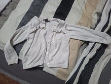 Strickjacke Weiß Mädchen Primark Gr.76 Sweatjacke Jäckchen