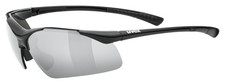 Uvex sportstyle 223 Fahrradbrille Sonnenbrille black/silver