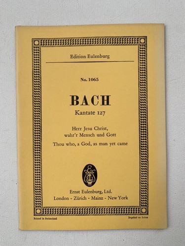 Noten bach kantate - noten,