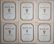 Noten: Sonatinen, Kuhlau