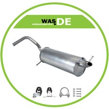 Endschalldämpfer VW POLO 9N 1.2 Skoda Fabia 1.2 Schrägheck 2001-2005 Auspuff