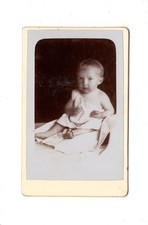 CDV Foto Kleinkind / Baby -
